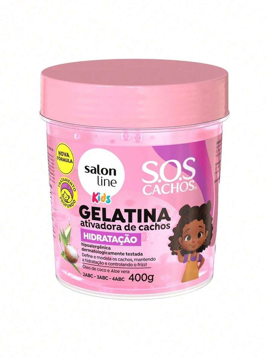 Gelatina Sos Hidratação Kids Salon Line 400G - Para viagem - View 1
