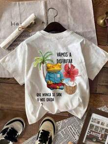Women T-Shirts - 白色 3 - 查看 3