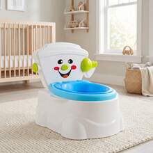 1pc Potty Training Toilet Seat With Splash Guard 2 In 1 Toddler Training Portable Chair Urinal Easy To Carry - Blue - View 3
