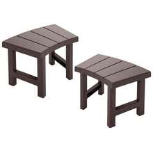 Par de Bancos Médios Modulares 62cm Laterais para SPA Inflável Circular Intex - A - Visão 1
