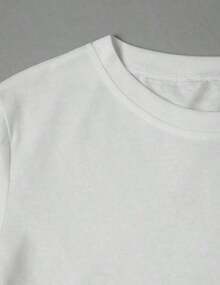 1 Piece Of  Casual Clothing For Men And Women, LIMONCELLO Design Print T-Shirt, Short Sleeve, Round Neck, Casual Top For Summer And Spring, Women's Clothing, Versatile, Easy To Match, For Daily Wear, Urban Style, Vacation Wear, Weekend Wear. - 白色的 - 查看 3