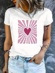 Women's T-Shirt 100% Cotton - Casual Short Sleeve T-Shirt For Women, 1-Pack, Durable Cotton - Comfortable Crew Neck, Soft And Attractive T-Shirt - Short Sleeve Cotton T-Shirt, Crew Neck, Unisex Urban Vintage Style - 黑色 - 查看 10