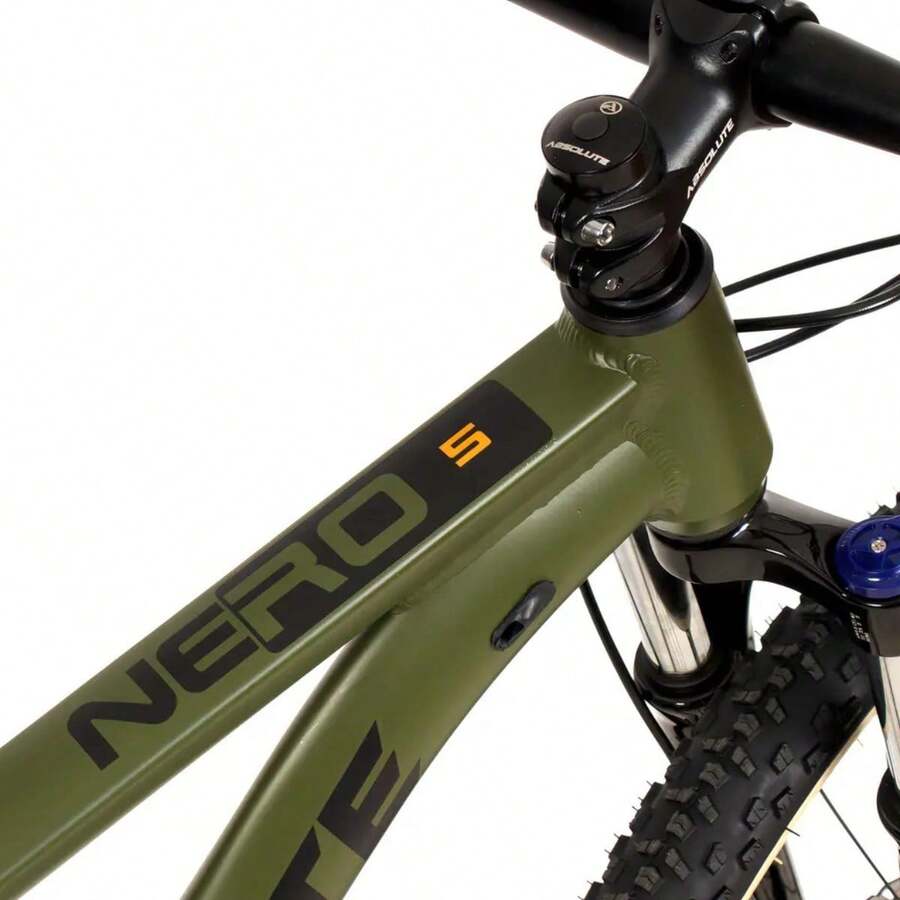 29" Absolute MTB Bike, 12-Speed, Hydraulic Brakes, Suspension Lockout, Matte Green Color, Frame Size 21 - Matte Green - View 1
