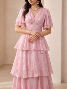 Women Plus Wedding Other Wear - Rusty Rose - View 5