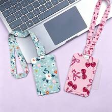 1 Set (Badge Clip + Card Holder + Lanyard) Cute Turtle ID Badge Holder With Detachable Blue Lanyard, Suitable For Medical Workers, Teachers, Office Staff, Interns, Employees, Holiday Gift - Fashionable - View 9