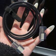Bộ 4 miếng bảo vệ cáp TPU, vỏ cáp bằng chất liệu TPU bền chắc, tương thích với bộ sạc Apple 18W/20W, bảo vệ cáp sạc khỏi hư hỏng. - Nhiều màu - Xem 4