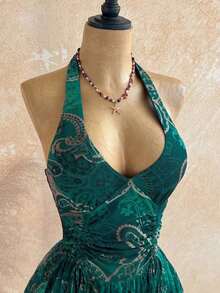 Women Midi Dresses - 銀 - 查看 6