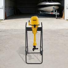 SanBouSi Outboard Boat Motor Cart Outboard Boat Engine Carrier Multi Purposed Engine Stand - Black - View 4