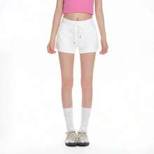 Women Shorts - White - View 2