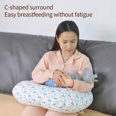 孕妇哺乳枕，母乳喂养枕，解放双手的喂养支撑，符合人体工学设计