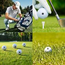 Reusable Golf Ball Marker, Golf Accessory Tool For Identifying Golf Balls, Great Gift For Golfers - Multicolor - View 3