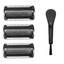 3入組 Bodygroom BG 2024 - 2040 S11 YSS2 YSS3 系列刮鬍刀頭替換修剪頭 附刷子 - 黑色 - 查看 11