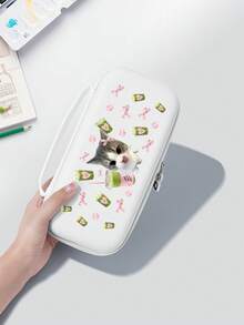 Accessories For Nintendo Switch, Cartoon Cat & Bow Design Compatible With Switch NS/Switch OLED/Switch Lite Protective Case, Storage Bag, Game Card Holder Case, Best Gift Compatible With Switch Players, Valentine's Day/Spring Romantic Gift - View 12