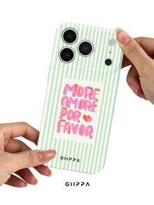 GIIPPA 1 Ốp lưng điện thoại màu xanh bạc hà kẻ sọc dọc cho iPhone 17 Pro Max, phù hợp với 16 Pro Max, 15 Pro Max, 14 Pro Max, ốp lưng điện thoại phong cách Hàn Quốc thời trang và độc đáo, tương thích với 11/12/13/14/15/16 Pro Max Plus, thiết kế thanh lịch phù hợp cho cả nam và nữ, món quà lý tưởng cho bạn gái vào dịp Giáng sinh, Lễ tình nhân, Lễ Phục sinh, mùa cưới và sinh nhật. - Xanh lá nhạt - Xem 4
