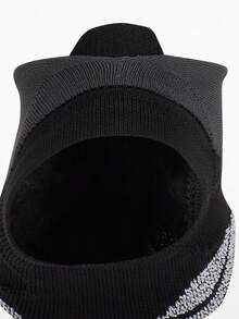 Nike Grip Studio 女款速干训练低帮袜（1 双）SK0113-010 - 黑灰色 - 查看 4