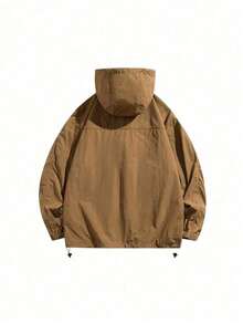 Men Swim Rashguards - Coffee Brown - View 2