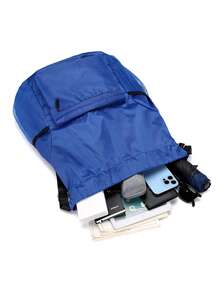 Sports Backpack With Separate Compartment For Dry And Wet Items, With Drawstring Closure, Suitable For Swimming, Training, Fitness, Travel And Outdoor Activities, For Men And Women. - Multicolor - View 3