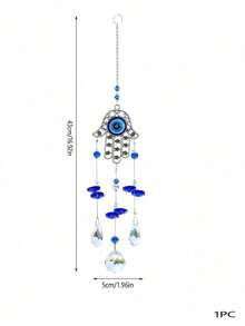 Dream Catcher Wind Chime Decoration, Sun Catcher Window Decoration, Sleep Essentials, Home Decor Dreamcatcher Hanging Ornament, Girl's Room Decoration, Handmade Woven Feather Dream Catcher Wind Chime, Cute Birthday Gift,Home Decor ,Room Decor - Multicolor - View 10