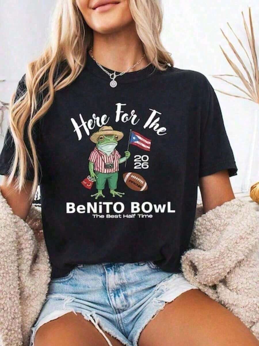 Benito Bowl T-Shirt_ Benito Bowl Comfort T-Shirt, Bunny Bowl T-Shirt SBQS 6XLB PIVT - 白色 - 查看 1