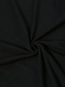 Camiseta de mujer para primavera y verano - Negro - Ver 5