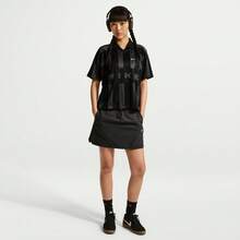Nike Áo thun nữ tay ngắn cổ bẻ AS W NSW STREET OS SS STRP JSYPOLO TIOQ0914-010 - màu đen - Xem 5