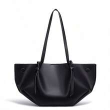 Large Capacity Commuter Tote Bag, Soft Shoulder Tote Bag For Women - Multicolor - View 2