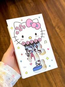 SANRIO 三丽鸥Hello Kitty A5横线笔记本，可爱萌系日记本，多种内页样式，卡通图案学生计划本，学校及办公用品，精美文具礼品 - KT款 - 查看 7