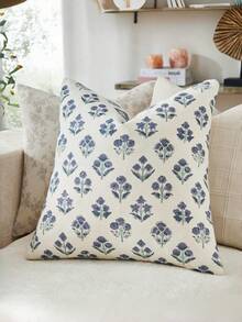 The 2026 New Retro Printed Pillow Cover Is Suitable As A Cushion For Decorating Living Rooms And Bedrooms, A Pillowcase For Home Decoration In Living Rooms, And Suitable For Use Throughout The Four Seasons. - Purple - View 4