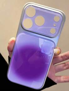 Retro Coffee Tie Dye Gradient 17 Pro Max Phone Case, Unique & Stylish Protective Cover Compatible With Apple 16 Pro, 15, 16 Pro Max, 17, 17 Pro - Purple - View 4