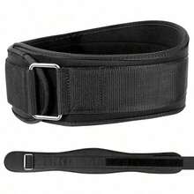 1 Pc Waist Support Belt Adjustable Back Support For Deep Squat Dumbbell Weight Barbell Fitness Lifting Sports Training Belt Gym Accessories - Black - View 7