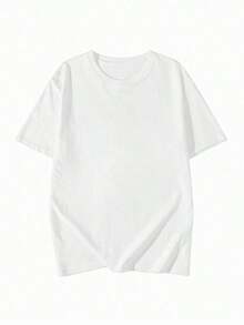 Nueva camiseta de verano para mujer, de manga corta, diseño ajustado, estilo casual. - Blanco - Ver 6