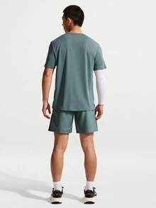 Quần short chạy bộ nam Nike MilerDri-FIT nhanh khô (không có lớp lót) - Màu xanh lá cây đậm - Xem 5