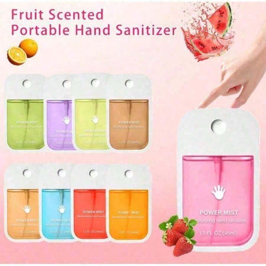 1PCS/6PCS Scented Hand Sanitizer Spray With Vanilla, Lavender, And Aloe For Home Use, Portable Cleaning And Disinfecting Hand Sanitizer. Essential Travel Protection Kit, Must-Have For Travel Disinfection. Suncream Applicator Holiday Essentials - XYC1pc 薰衣草 - 查看 1