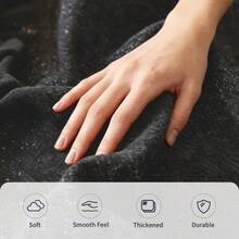 Round Ergonomic Pouf That Conforms To The Contours Of The Body For Optimal Relaxation And Comfort At Home. - 黑色 - 查看 4