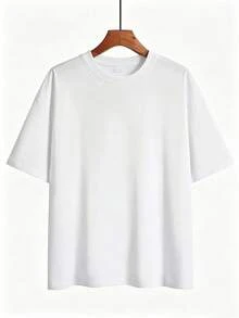 Women's T-Shirt: Elegant Short-Sleeved Blouse For Ladies, Featuring A Modern Print For Tall, Slim Women, With A Round Neck Design. Suitable For Spring, Summer, And Autumn. A Fashionable And Versatile Blouse For Everyday Wear, Work, Vacations, And Casual Occasions, Available In Sizes S-XXL. Perfect For A Night Out. - 白色 - 查看 3