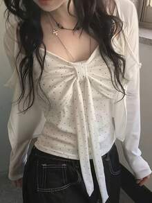 Women Tops - White - View 2