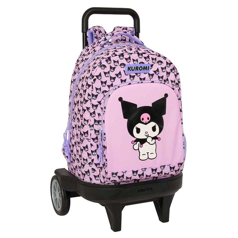 SANRIO Safta | Compact Evolution 大號帶輪背包,可拆卸輪子,內置拉桿,官方授權兒童書包,超大前袋和側袋,ST 碼 - 免費送貨 ✅ 24/48 小時送達西班牙(半島) - 選項7 - 查看 1