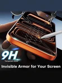 2 buah Pelindung Layar Kaca Tempered Definisi Tinggi, Kompatibel dengan iPhone 17 Pro Max/17 Pro/17 Air/17/16 Pro Max/16 Pro/16 Plus/16E/16/15 Pro Max/14 Pro Max/13 Mini/12/11 Series, Perlindungan Layar Penuh, Anti Sidik Jari, Anti Jatuh, Anti Gores, Kekerasan 9H, Pelindung Layar Ponsel, Aksesori Ponsel, Cocok untuk Casing Ponsel - Clear - View 6