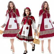Fairytale Adult Little Red Riding Hood Costume, Ball Gown, Princess Dress, Cosplay Outfit For Performances - Little Red Riding Hood - View 5