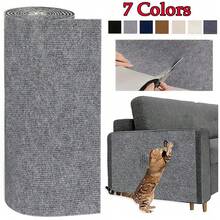 1pc Trimmable Cat Scratching Mat, 200x40cm Self-Adhesive Cat Scratch Wall Protector, Anti-Scratch Wear-Resistant Non-Shedding, Ideal Cat Toy And Scratching Post - 200cm X 40cm - View 16