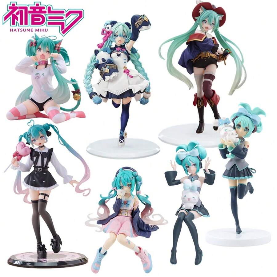 Size Cartoon Character Art Ornament Home Bedroom Office Desktop Decor Collectible - D - 1 件裝(附包裝盒) - 查看 1