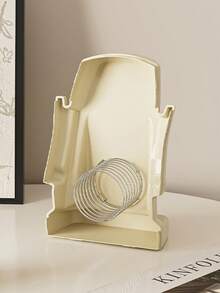1pc Creative Tissue Box, Multifunctional Desktop Tissue Holder, Headphone Stand, Glasses & Tissue Storage Box For Living Room & Bedroom - Multicolor - View 8