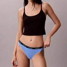 Calvin Klein Icon Logo 7-Pack Bikini QD5320 - Breezy Blue Multi - 查看 3