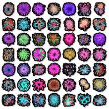 50pcs Glow-In-The-Dark Firework Stickers, Luminous Holiday Decorative Stickers Suitable For Handmade, DIY Crafts, Party Decorations And Holiday Projects, Essential For Creative People! - A - View 7