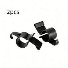 2pcs Car Seat Back Hooks, Suitable For Seat Back, Trunk Rack, Umbrella Holder And Most Car Models, Multi-Functional Car Storage Rack - 2PCS - View 9