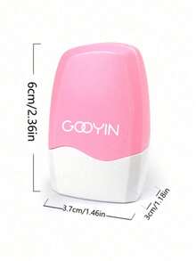 ABS材质身份保护滚动封条 - GODYIN隐私保护,用于隐藏机密信息和地址,防盗,蓝/粉/绿可选,时尚光滑表面,学校用品,返校季必备 - 多色 - 查看 6