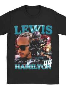 blusas para mujer 2026 New Landos Norris Merch Print T Shirts Casual Hip Hop Vintage T-Shirt F1 Racing Tees Tops for Men Women Fashion Short Sleeve - Negro - Ver 1