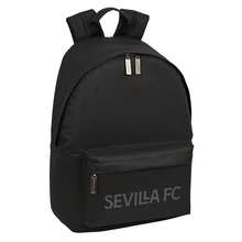 Sevilla FC حقيبة ظهر مدرسية صغيرة لنادي إشبيلية مع سحاب عمودي، أشرطة كتف مبطنة وظهر مبطن إرجونومي، حجرة ولجيب مبطن ب- 1 بوصة ل- iPad 10.6 بوصة، سحابان مزدوجان - الخيار 1 - مشاهدة 1