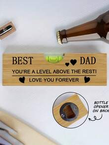 Abridor de botellas de cerveza con mango de madera; Juego de tres piezas de abridores de botellas de bebidas; Ideal para personas mayores o personas con fuerza limitada en las manos; Abre tapas de botellas con facilidad; Utensilio de cocina; Portátil y fácil de usar; Herramienta del hogar - Ver 2