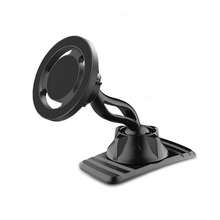 Giá đỡ điện thoại nam châm gắn bảng điều khiển ô tô, đế dán - màu đen - Xem 1